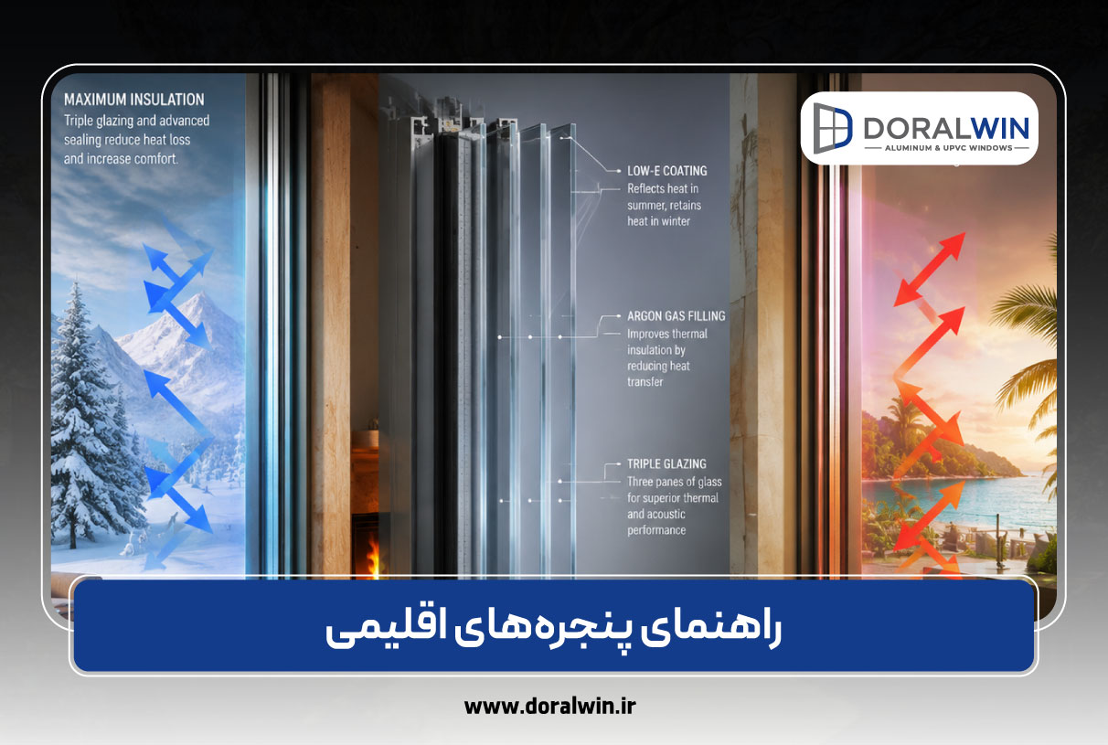 راهنمای پنجره‌های اقلیمی