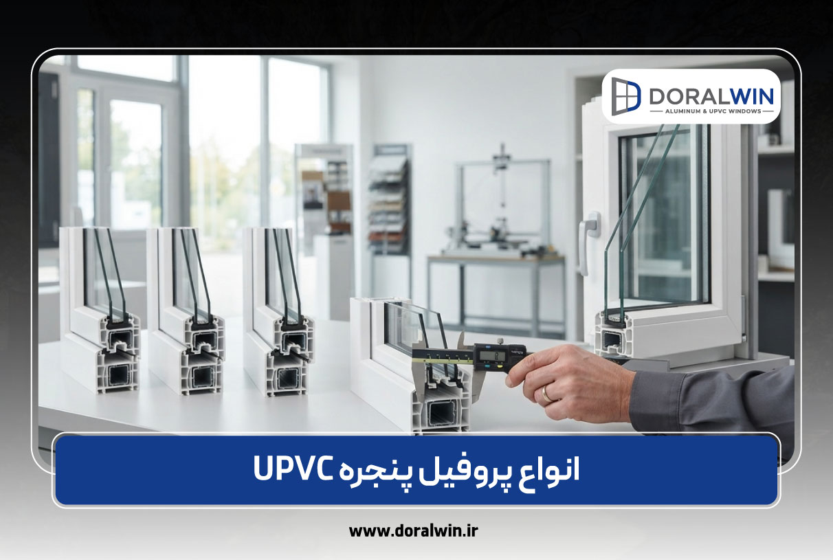 انواع پروفیل پنجره UPVC