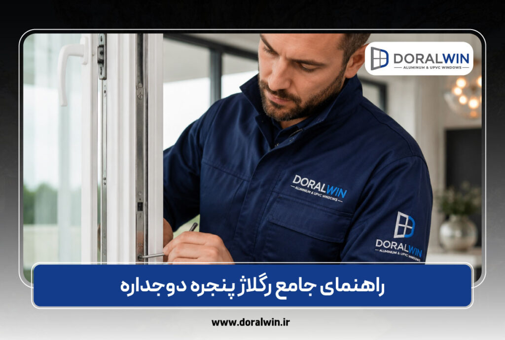 راهنمای جامع رگلاژ پنجره دوجداره