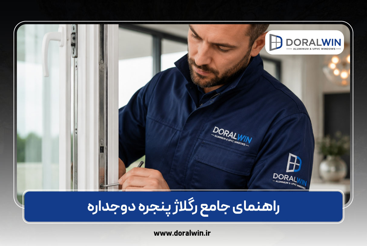 راهنمای جامع رگلاژ پنجره دوجداره